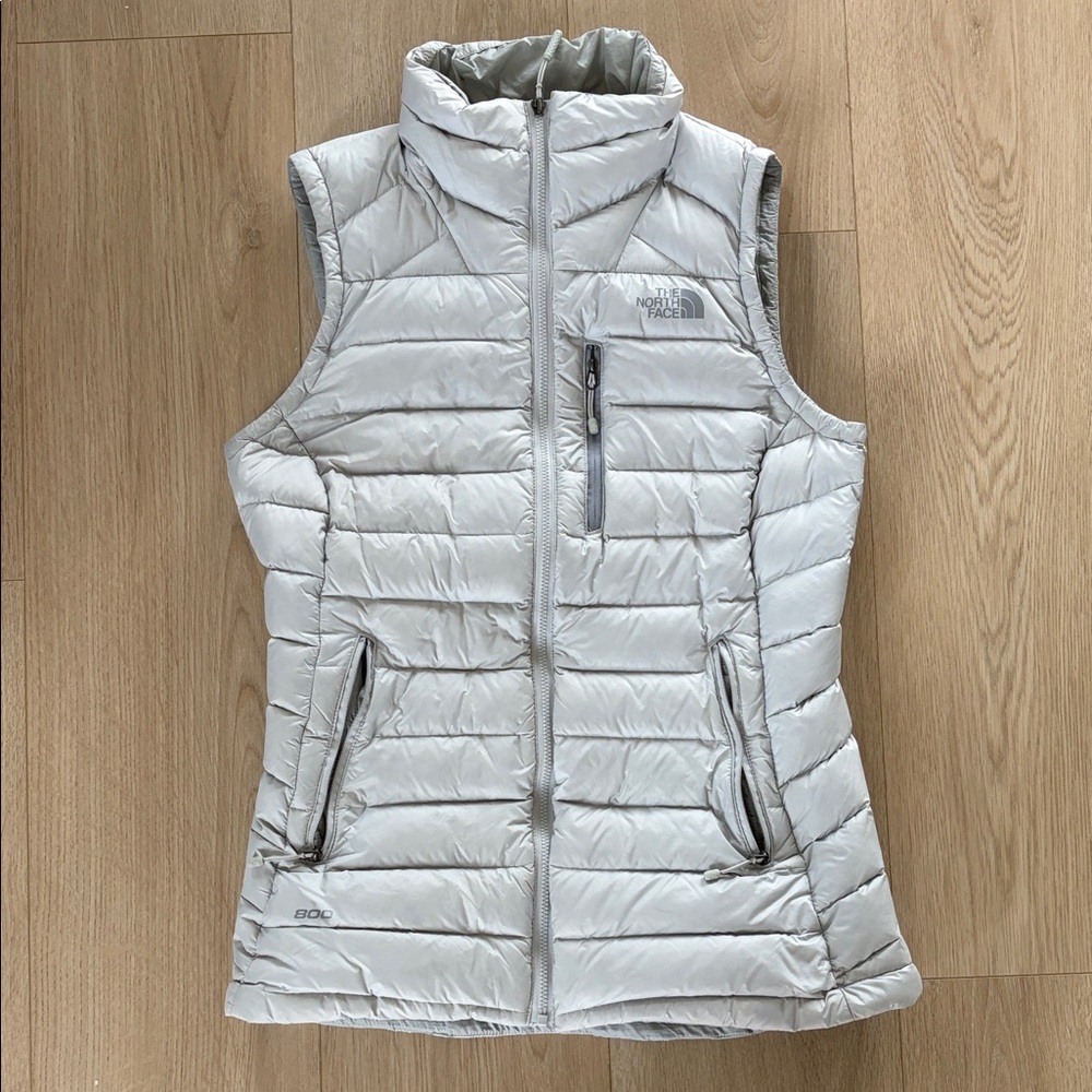 The North Face Women's Silver Quilted Down Vest